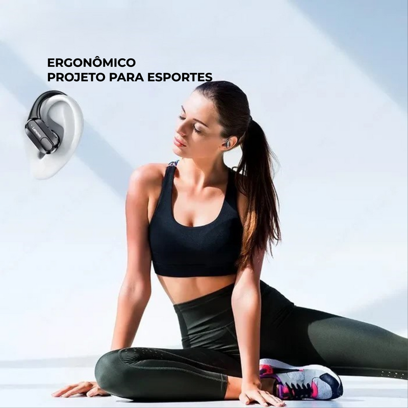 Fones de ouvido Lenovo XT80 Sports Wireless com microfone